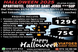 HALLOWEEN EN PLAYA DE ARO 2025