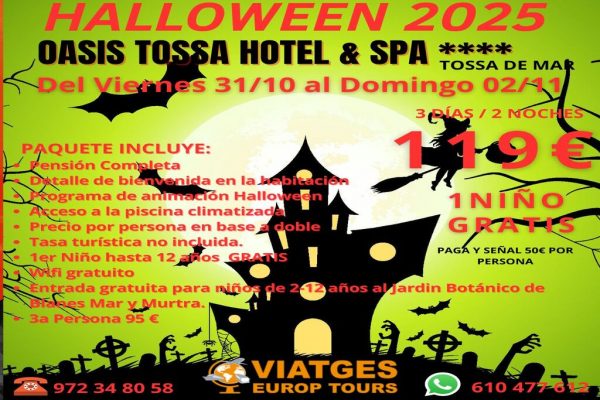 HALLOWEEN EN TOSSA DE MAR 2025