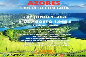 AZORES CON GUIA