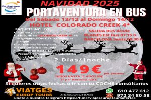 NAVIDAD EN PORT AVENTURA 2025