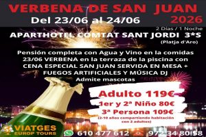 VERBENA SAN JUAN EN PLATJA D`ARO